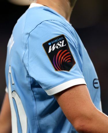 Close up of a WSL badge from ID UNLIMITED UK