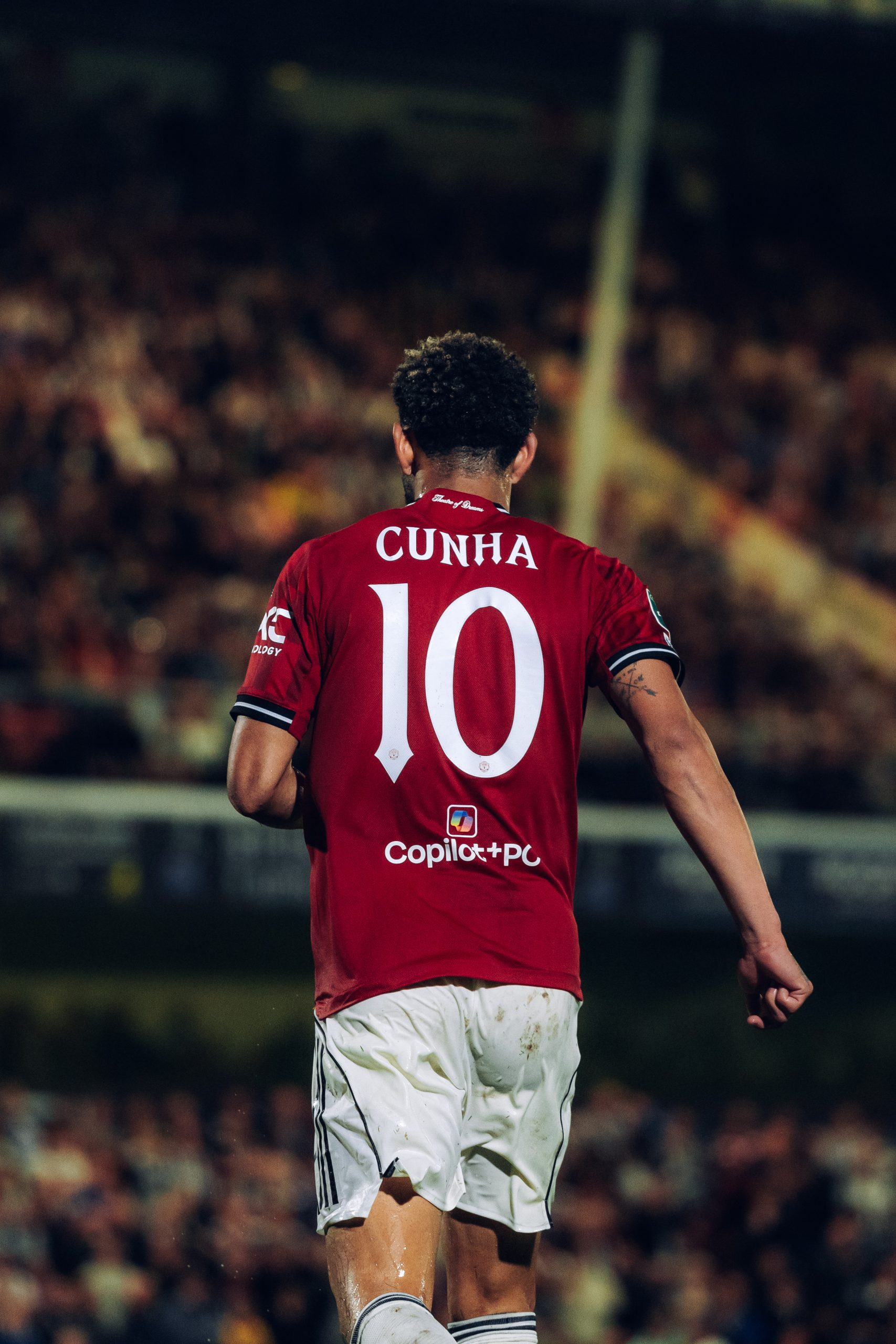 New Man Utd font made by ID UNLIMITED UK